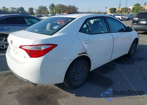 2014 Toyota Corolla Le из США, поврежденный, VIN 5YFBURHE8EP043371